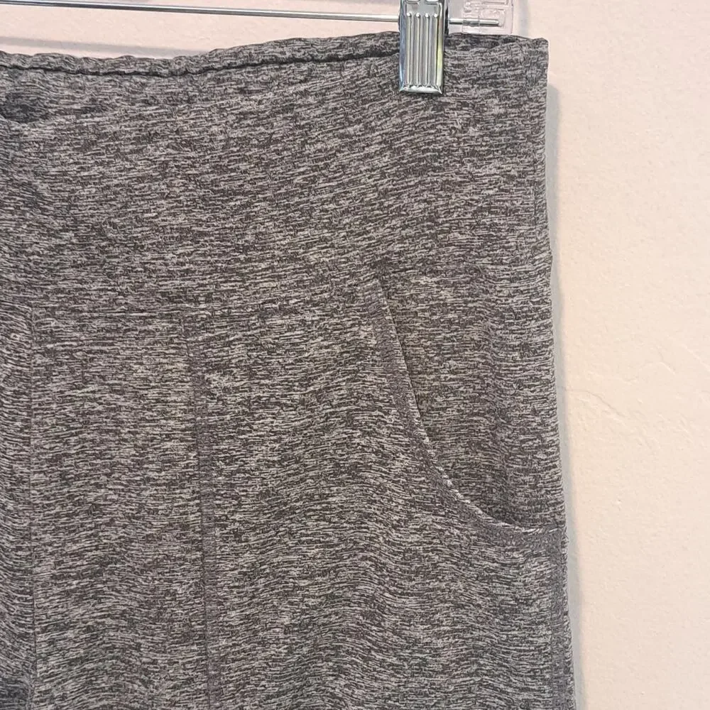 Justice Active Girl's Plus 20/22 Gray Logo Leggings - Picture 4 of 6